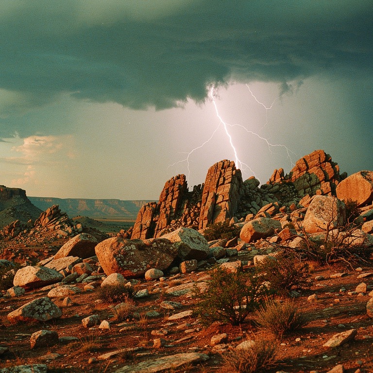 A dramatic, stormy sky, with dark clouds gathering on the ho... | ShopAyahuascaRetreats