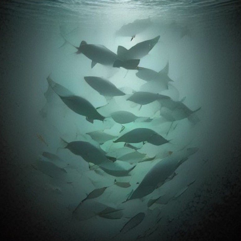 School of small fish in shallow turquoise water | ShopAyahuascaRetreats