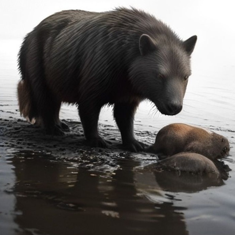 Capybara family at the edge of an Amazon backwater | ShopAyahuascaRetreats