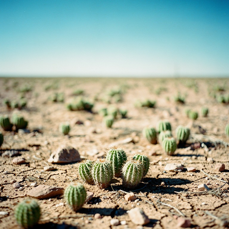 A panoramic view of a vast, arid landscape with scattered pe... | ShopAyahuascaRetreats