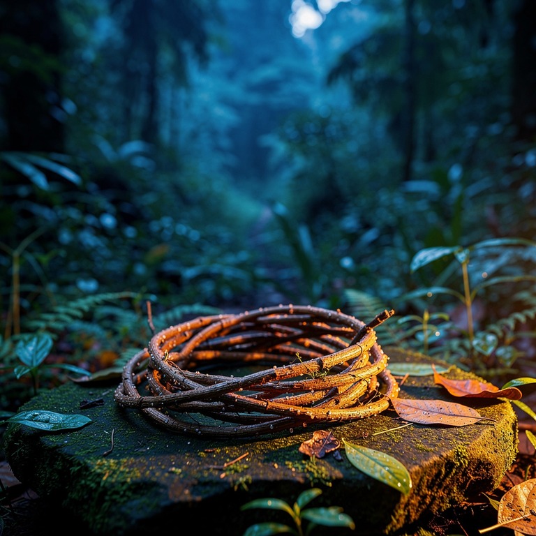 Delicate, freshly harvested ayahuasca vines lie intertwined ... | ShopAyahuascaRetreats