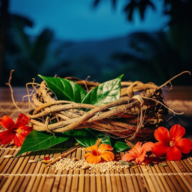 A bundle of dried ayahuasca vines and Banisteriopsis caapi l... | ShopAyahuascaRetreats