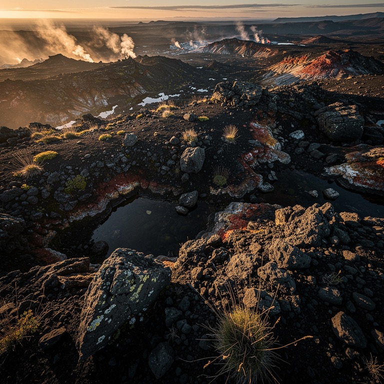 A dramatic, low-angle shot captures the rugged, rocky, winds... | ShopAyahuascaRetreats