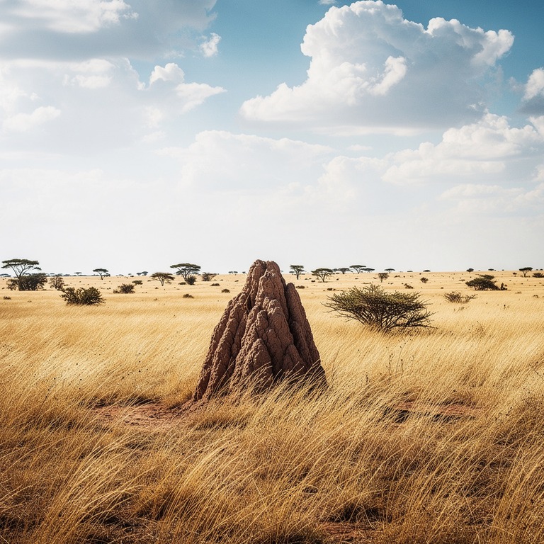 A vast, rolling savannah stretches towards the horizon under... | ShopAyahuascaRetreats