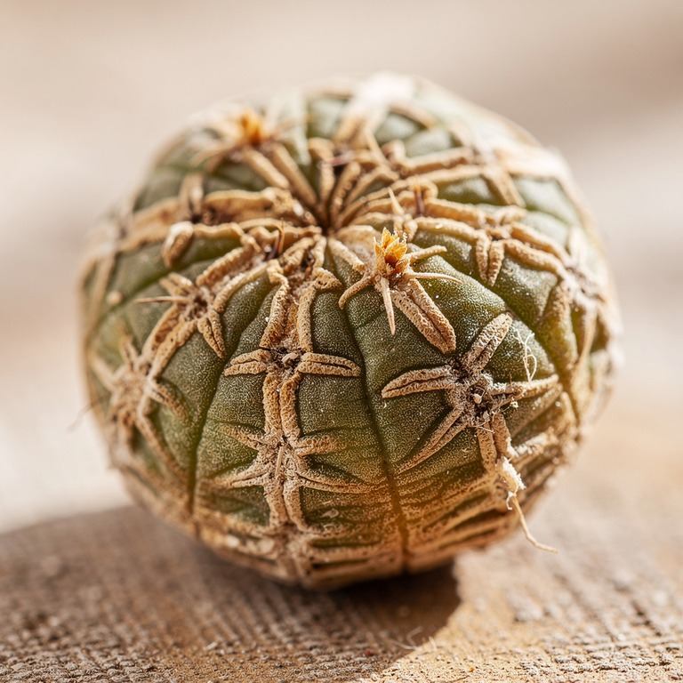 A macros view of the delicate, lacy patterns on a dried peyo... | ShopAyahuascaRetreats